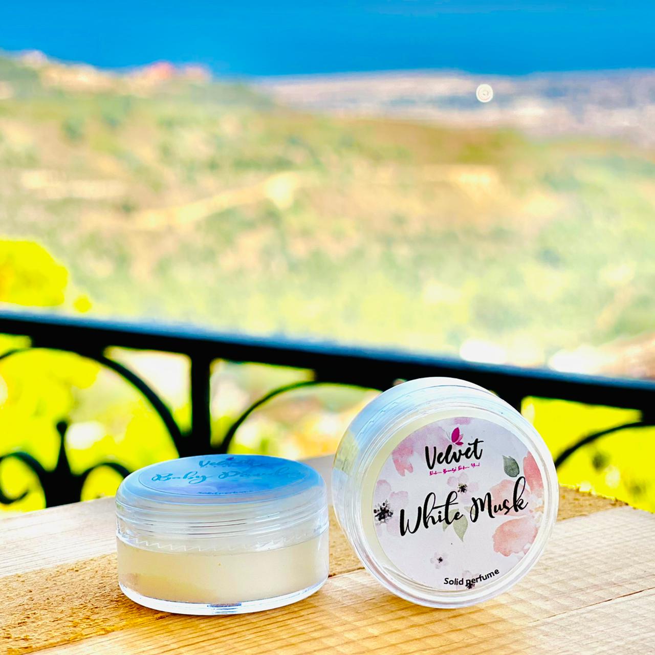 White Musk Solid Perfume