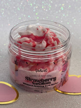 Load image into Gallery viewer, Strawberry Icecream Whipped foaming body butter
